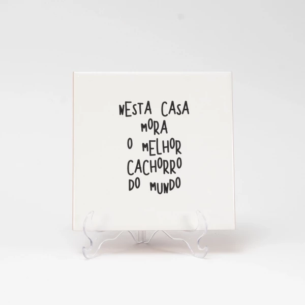 Azulejo Melhor Cachorro