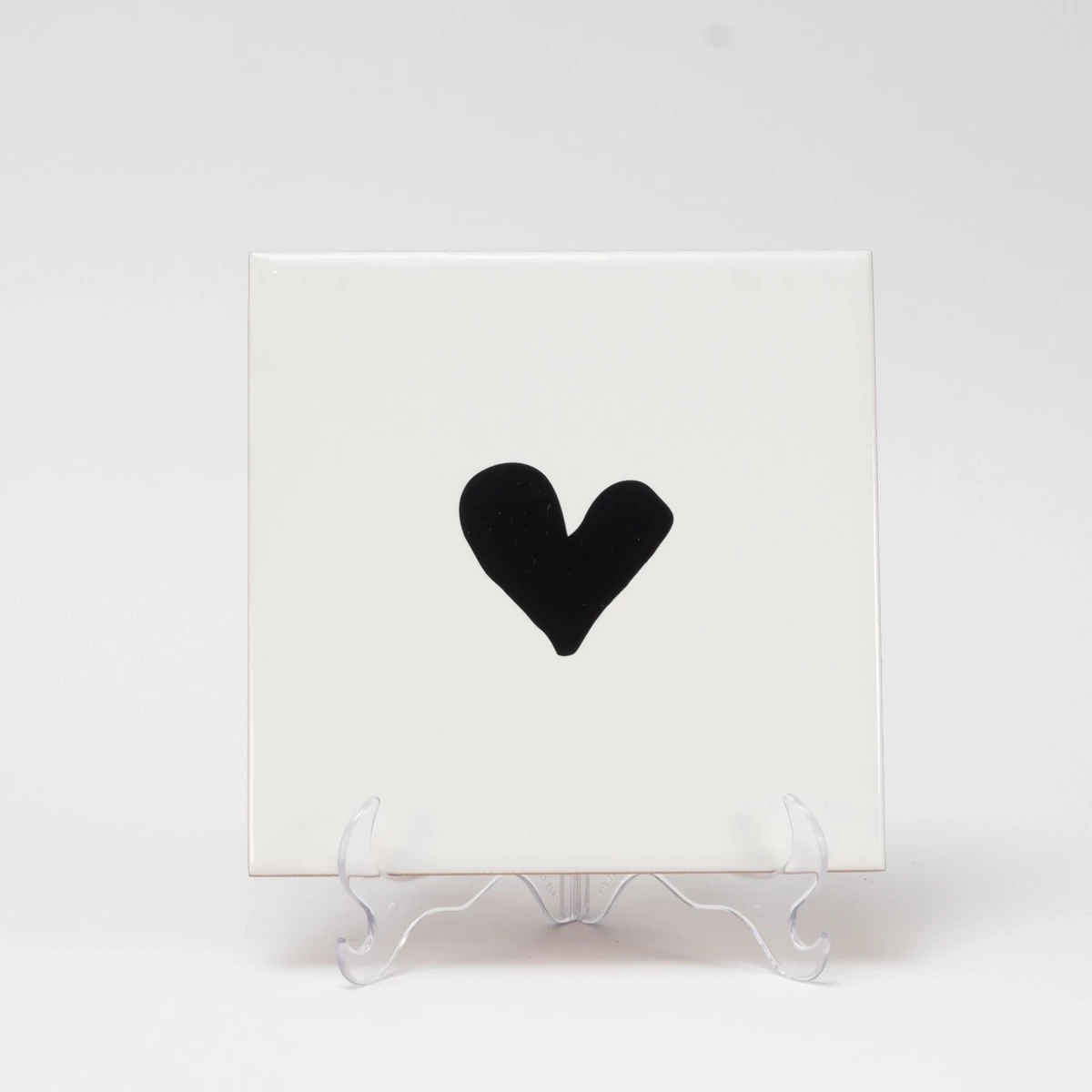 Azulejo Coração Preto